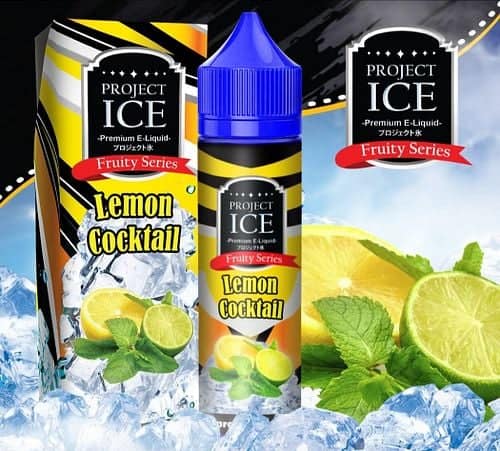 Project ice Lemon Cocktail Free base60ml