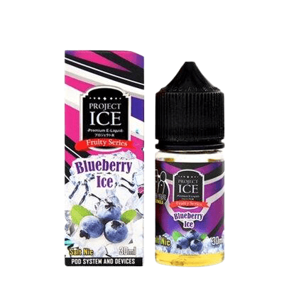 Project ice Blueberry Ice SaltNic