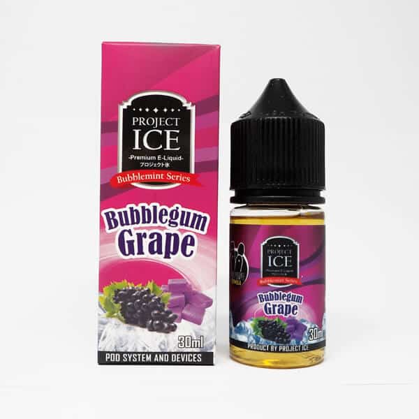Project ice Bubblegum Grape SaltNic