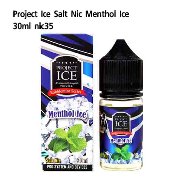 Project ice Menthol SaltNic