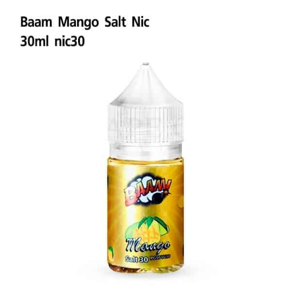 BAAM Summer Mango Salt Nic แบม มะม่วง ซอลนิค